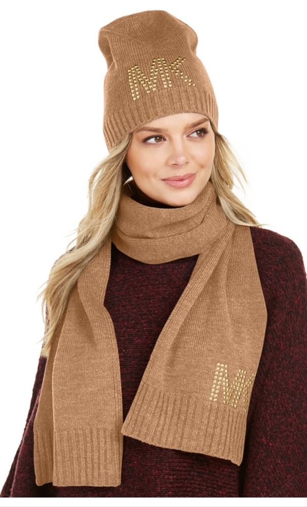 Michael Michael Kors 2-pc Scarf & Hat Set